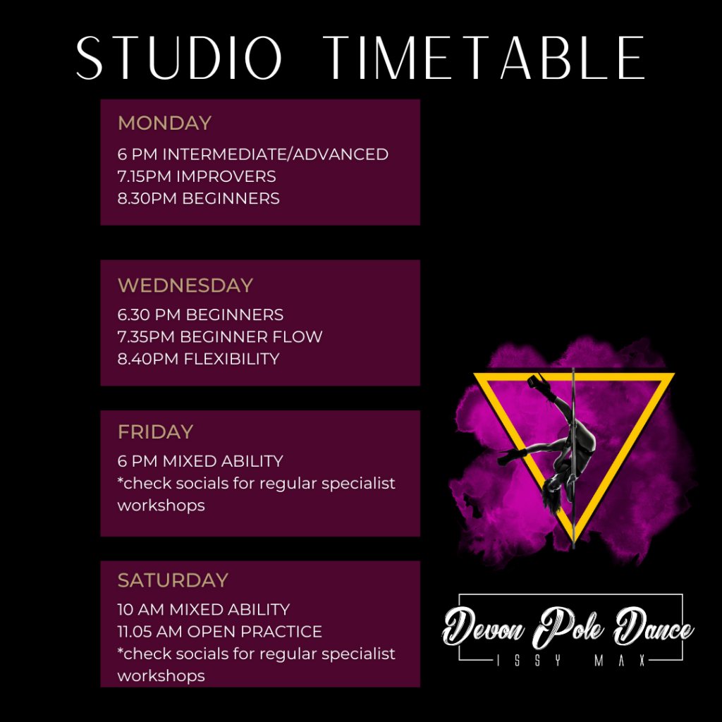 Studio Timetable